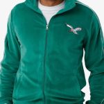 Eagles Green Velour Tracksuit