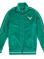 Eagles Green Velour Tracksuit