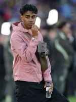 Lamine Yamal Pink Jacket