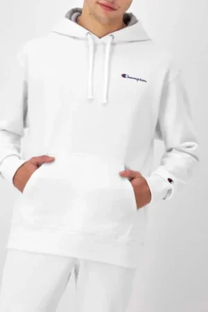 Men’s Champion Powerblend White Hoodie