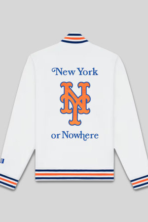 NYON X New York X Mets Varsity Jacket