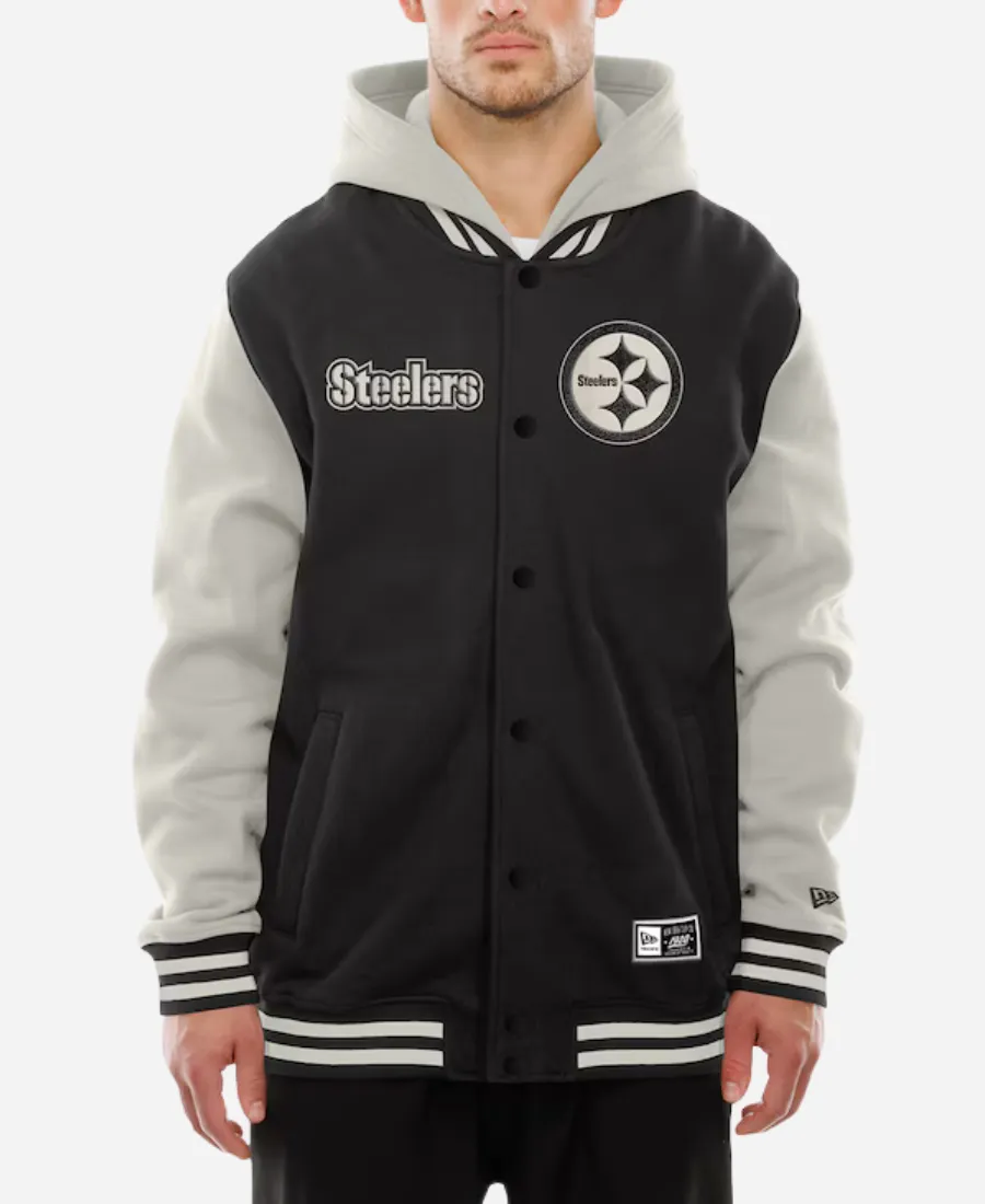 New Era Pittsburgh Steelers Hoodie Jacket 01 New Era Pittsburgh Steelers Hoodie Jacket