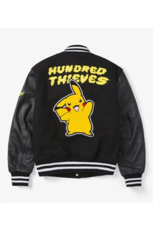 Golden Bear Pikachu Varsity Jacket