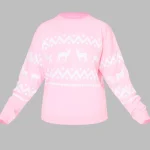 Pinky Christmas Sweater