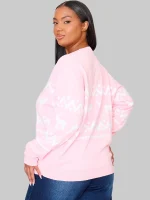Pinky Christmas Sweater