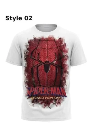 Spider-Man Brand New Day White T-Shirt