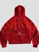 Spider-Man Web Rose Zip Up Hoodie