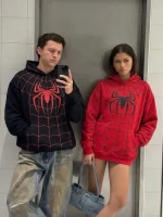 Spiderman Zendaya And Tom Holland Hoodie