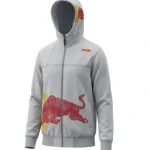 Vintage Red Bull Big Embroidered Logo Racing Hoodie
