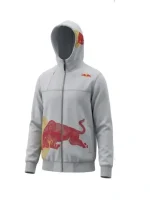 Vintage Red Bull Big Embroidered Logo Racing Hoodie