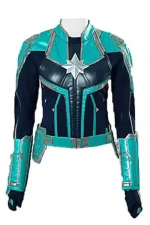 Captain Marvel Brie Larsons Green Jacket