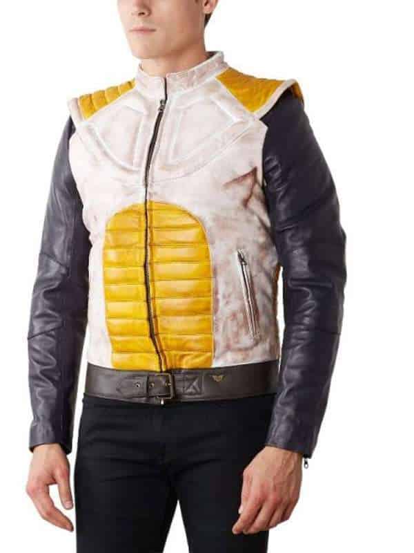 1-283 1 Dragon Ball Z Vegeta Yellow Jacket