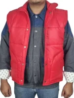 Back To The Future Michael J Fox Puffer Vest