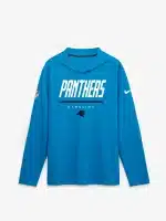 Carolina Panthers 2026 Sideline Long Sleeve Hooded T-Shirt