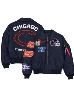Chicago Bears New Era x Alpha Industries MA-1 Bomber Jacket