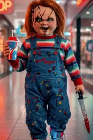 Chucky Costume Jumpsuit