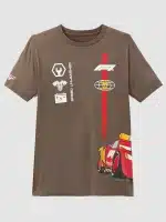 Disney and Pixar’s Cars F1 Lightning Brown McQueen T-Shirt