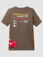 Disney and Pixar’s Cars F1 Lightning Brown McQueen T-Shirt