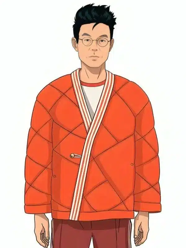 Edison-Chen-Orange-Clot-Wrap-Puffer-Quilted-Jacket-at-35-OFF 1 Edison Chen Clot Wrap Orange Jacket