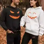 Halloween 2025 Couple Hoodie