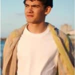 Heartstopper Joe Locke Yellow Multistripe Shirt