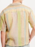 Heartstopper Joe Locke Yellow Multistripe Shirt