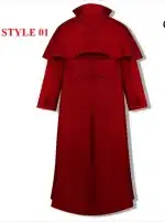 Alucard Hellsing Halloween Costume Red Coat