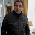 Johnny English Bomber Leather Jacket