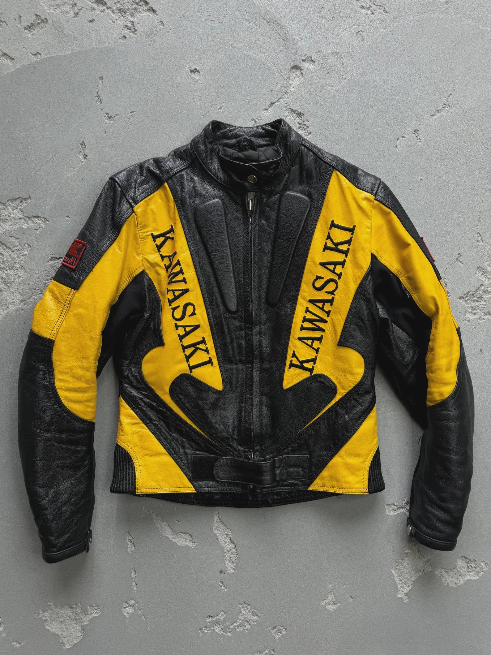 Kawasaki Motorcycle Riding Genuine Leather Biker Jacket 01 Kawasaki Motorcycle Riding Genuine Leather Biker Jacket