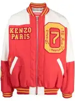 Kenzo Tiger Academy Logo-Patch Bomber Jacket