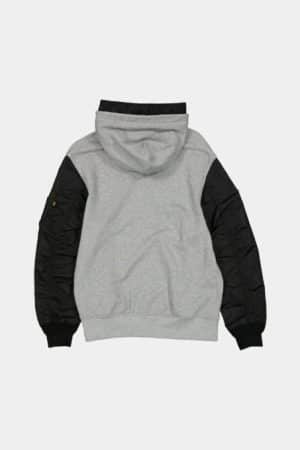 Las Vegas Raiders x Alpha x New Era MA-1 Zip Up Hoodie