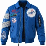 Los Angeles Dodgers New Era x Alpha Industries MA-1 Full-Zip Bomber Jacket