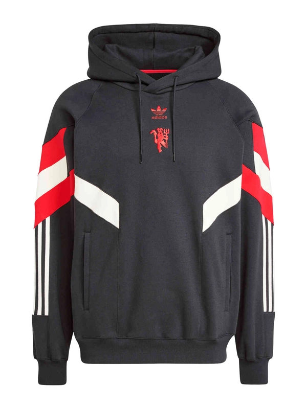 Manchester United Black Hoodie 01 Manchester United Black Hoodie