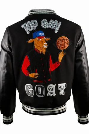 Men’s TOP GUN® “THE NEW GOAT” VARSITY JACKET