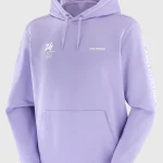 Milano Cortina Olympics 2026 Salomon Logo Graphic Purple Hoodie