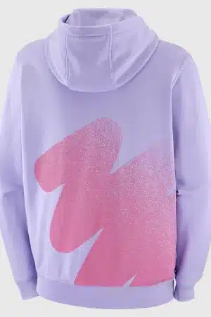 Milano Cortina Olympics 2026 Salomon Logo Graphic Purple Hoodie