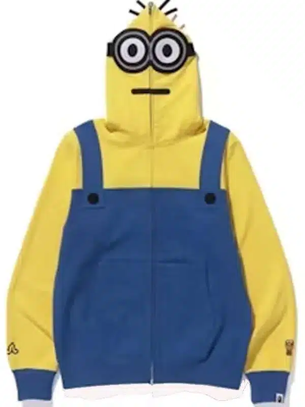 Minion-BAPE-Hoodie 1 BAPE Minion Hoodie