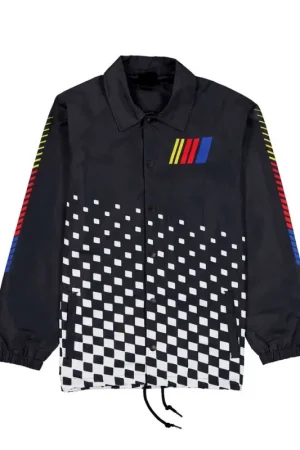 NASCAR Auto Racing Black Jacket