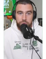 New Heights Travis Kelce Floral Graphic Hoodie