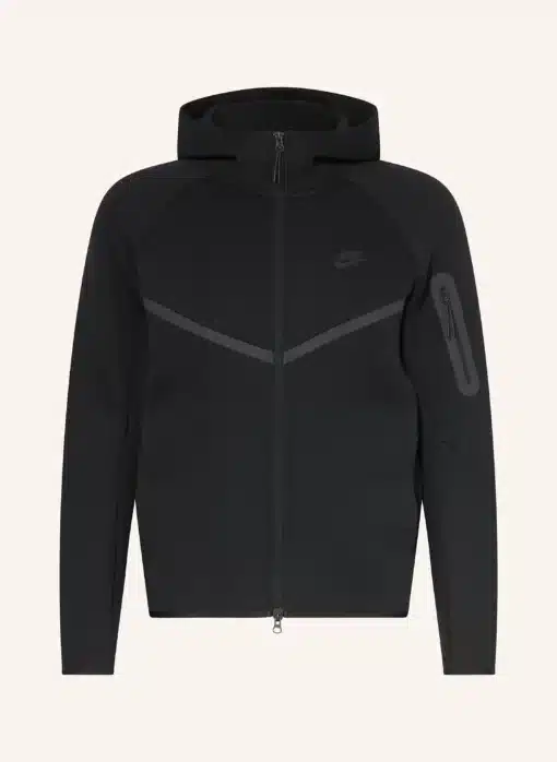 New Tech Fleece Hoodie Black 01 New Tech Fleece Hoodie Black