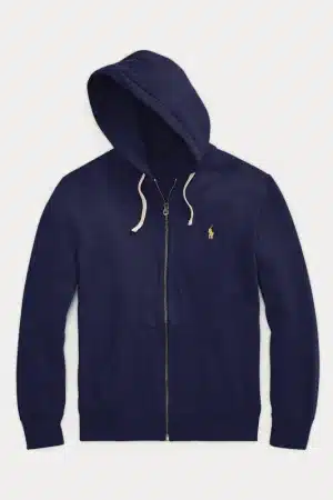 Polo Zip Up Hoodie