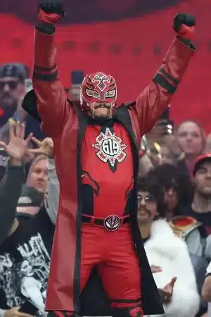 Rey Mysterio WrestleMania 42 Leather Coat