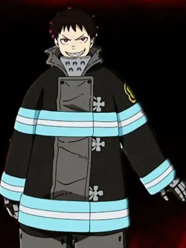 Shinra-Kusakabe-Fire-Force-Costume-Jacket 1 Shinra Kusakabe Fire Force Jacket