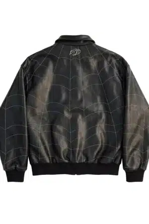 Spider Man Brand New Day Black Leather Jacket