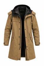 Men’s Survivor Tactical Hooded Coat – Tan