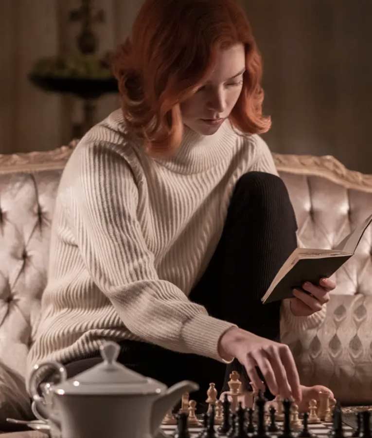 The Queen’s Gambit Beth Harmon Sweater 01 The Queen’s Gambit Beth Harmon Sweater