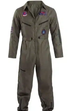 Top Gun Flight Costume Jumpsuit