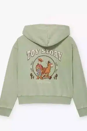 Toy Story 5 Woody & Bullseye Green Hoodie