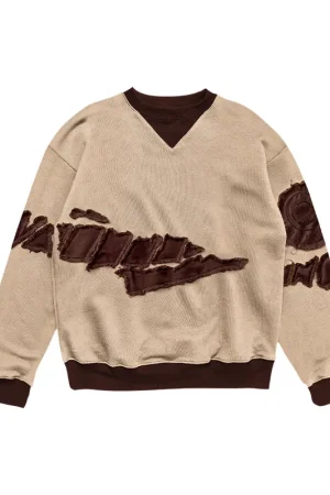 Travis Scott x CJ Cactus Court Prep Applique Crewneck