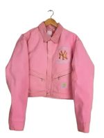 Vintage NY Yankees Crop Jacket